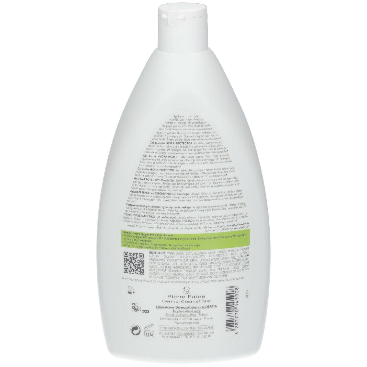 LES INDISPENSABLES GEL DOCCIA HYDRA PROTETTIVO 500 ML