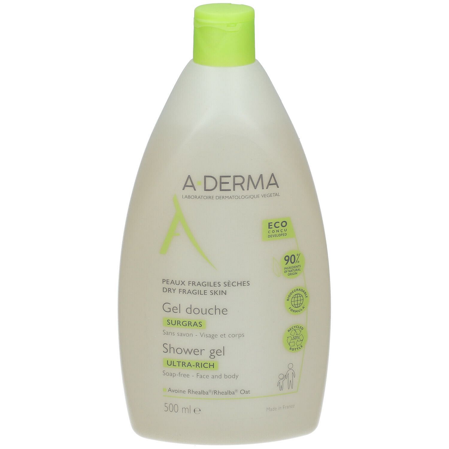 Les Indispensables Gel Doccia Surgras 500 Ml