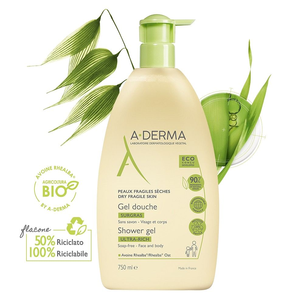 Les Indispensables Gel Doccia Surgras 750 Ml