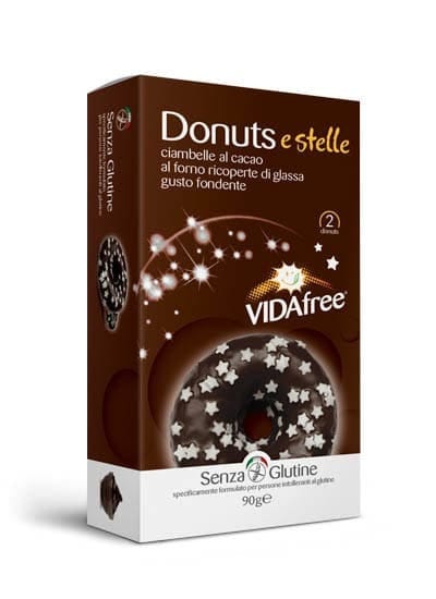 VIDAFREE DONUTS E STELLE 2 PEZZI DA 45 G