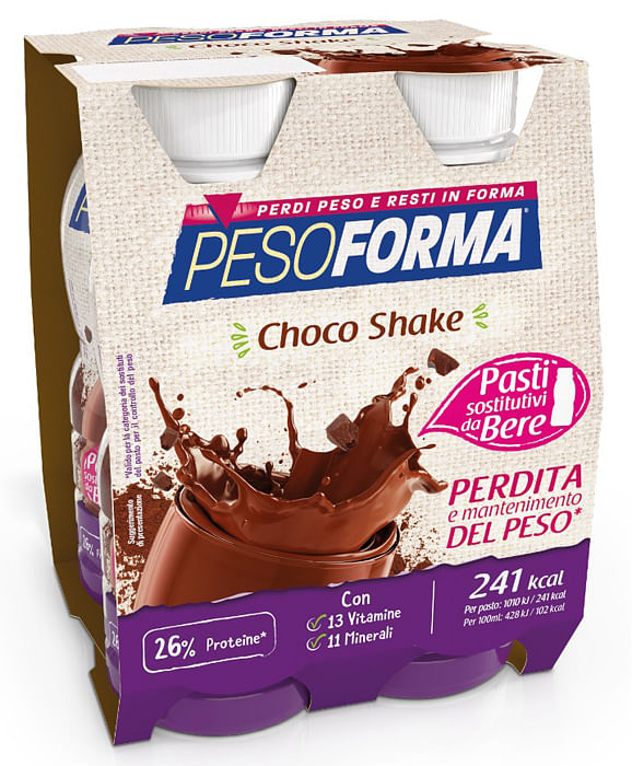 Pesoforma Choco Shake 4 X236 Ml