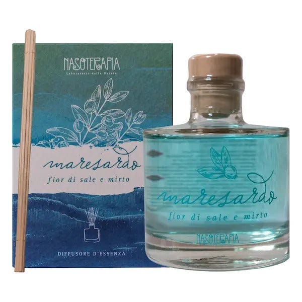 Diffusore a bastoncini Lime e Foglie di Menta di Nasoterapia 200 ml e 500 ml - Miele & Camomilla