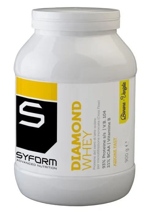 DIAMOND WHEY BANANA/VANIGLIA POLVERE 900 G