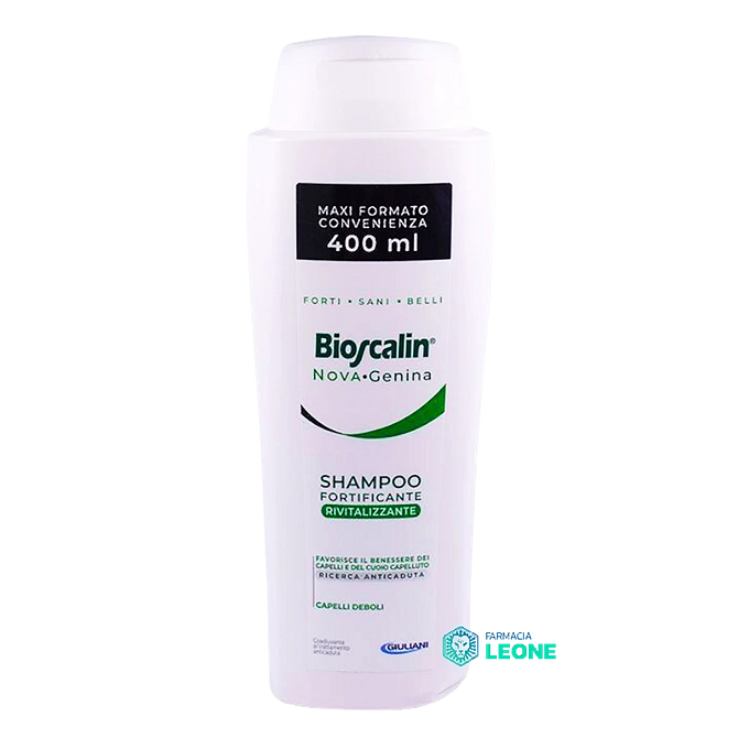 Bioscalin Nova Genina Shampoo Rivitalizzante Maxi Size Flacone 400 Ml