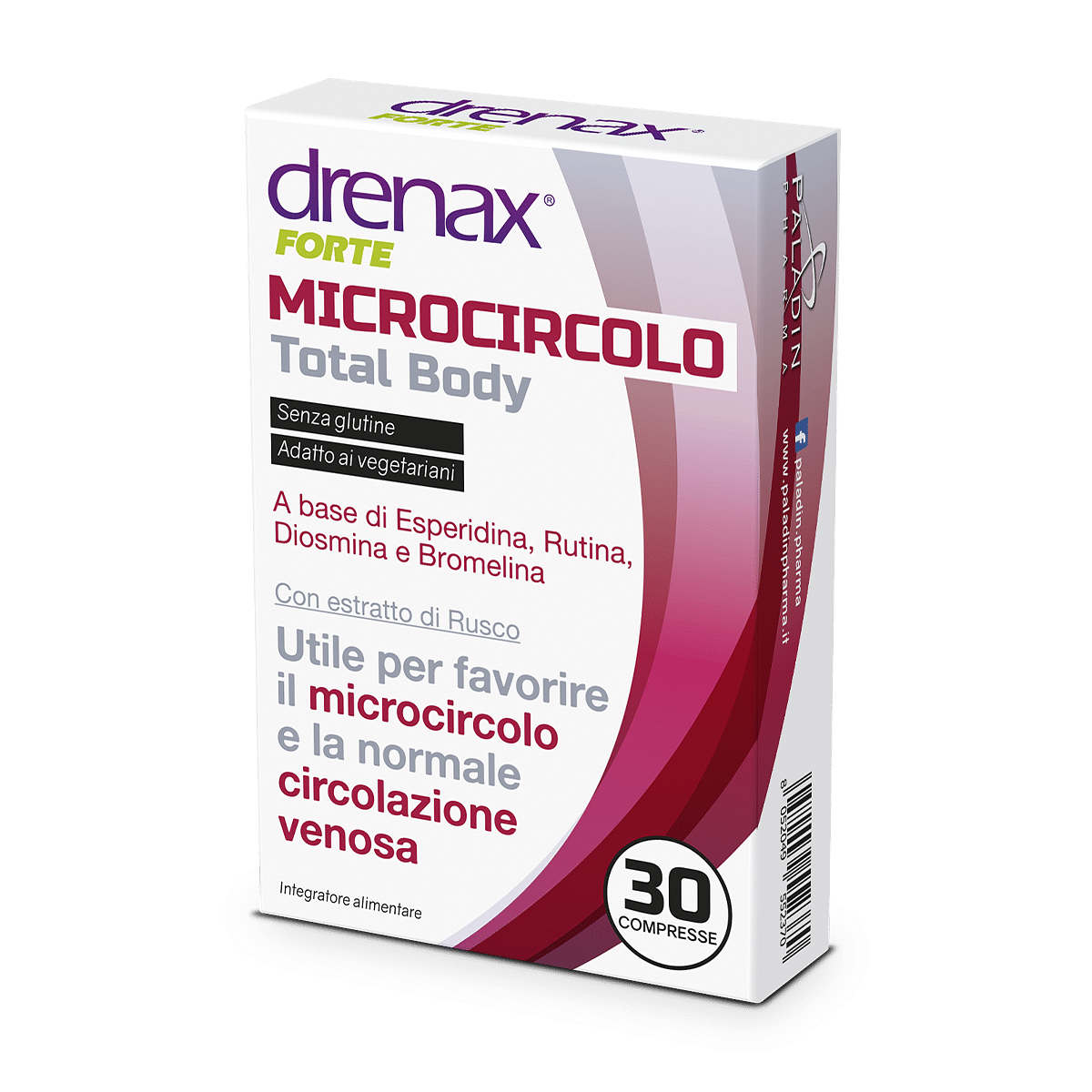 Drenax Forte Microcircolo Total Body 30 Compresse