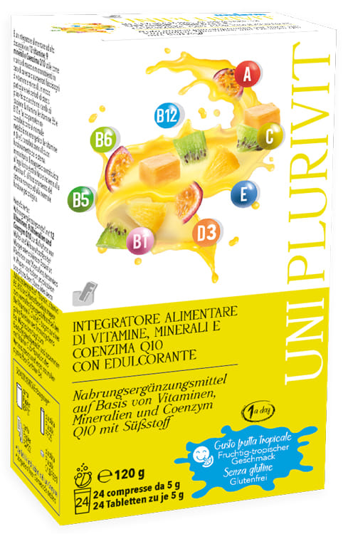 UNIPLURIVIT 24 COMPRESSE EFFERVESCENTI