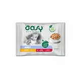 OASY WET CAT BOCCONCONCINI MULTIPACK ADULT MEAT SELECTION 4X85 G