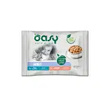 OASY WET CAT BOCCONCONCINI MULTIPACK ADULT FISH SELECTION 4X85 G