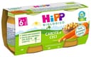 HIPP BIO OMOGENEIZZATO CAROTE/CECI 2X80 G