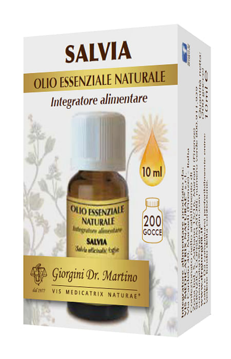 Salvia Olio Essenziale Naturale 10 Ml