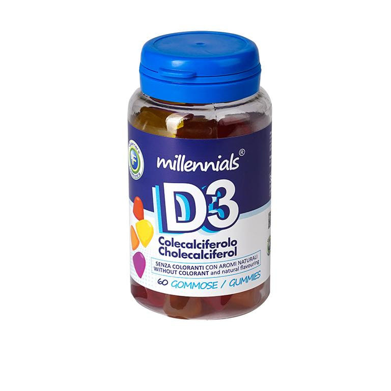 MILLENNIALS VITAMINA D3 GOMMOSE