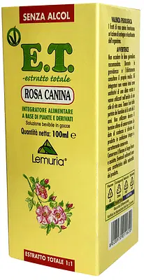 ROSA CANINA ESTRATTO TITOLATO 100 ML ROSA CANINA ESTRATTO TITOLATO 100 ML