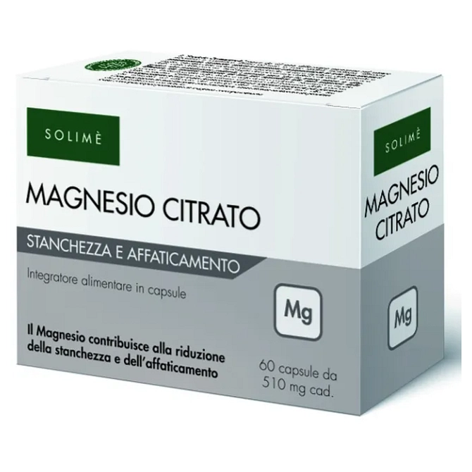 Magnesio Citrato Bibasico 60 Capsule