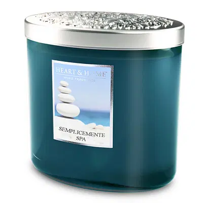 SEMPLICEMENTE SPA CANDELA 2 STOPPINI 230 G SEMPLICEMENTE SPA CANDELA 2 STOPPINI 230 G