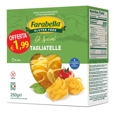 FARABELLA TAGLIATELLE 250G PROMO FARABELLA TAGLIATELLE 250G PROMO