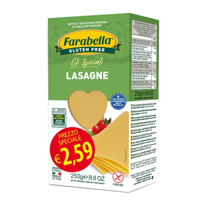 Farabella Lasagna Promo 250 G X 6 Pezzi