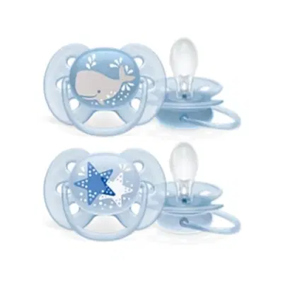 AVENT ULTRA SOFT SUCCHIETTO WHALE/STAR MASCHIO 6-18 MESI OLD SCF222/22 2 PEZZI AVENT ULTRA SOFT SUCCHIETTO WHALE/STAR MASCHIO 6-18 MESI OLD SCF222/22 2 PEZZI