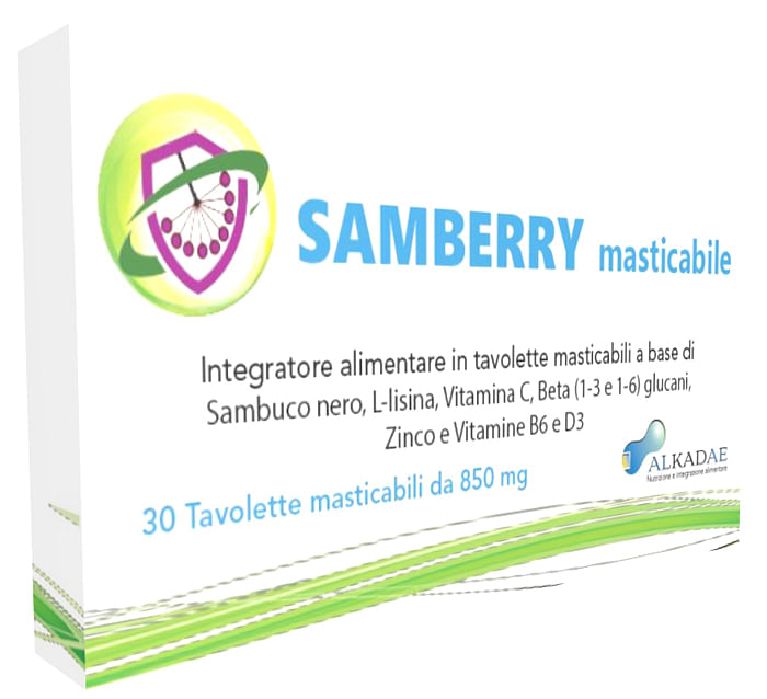 Samberry Masticabile 30 Tavolette