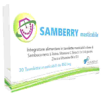 SAMBERRY MASTICABILE 30 TAVOLETTE