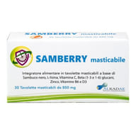 SAMBERRY MASTICABILE 30 TAVOLETTE