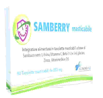 SAMBERRY MASTICABILE 60 TAVOLETTE