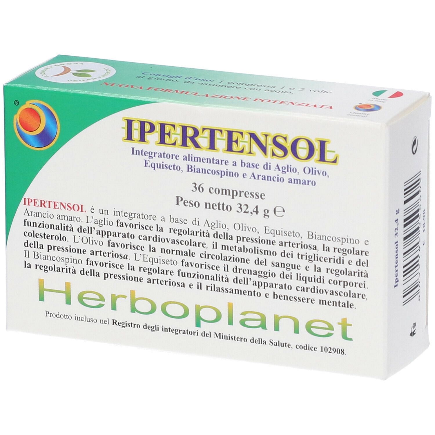 Ipertensol 36 Compresse