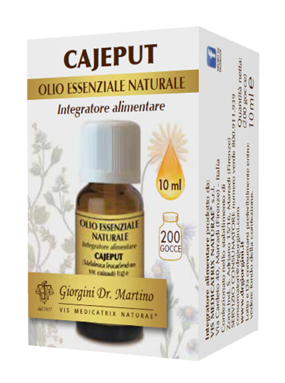 CAJEPUT OLIO ESSENZIALE NATURALE 10 ML