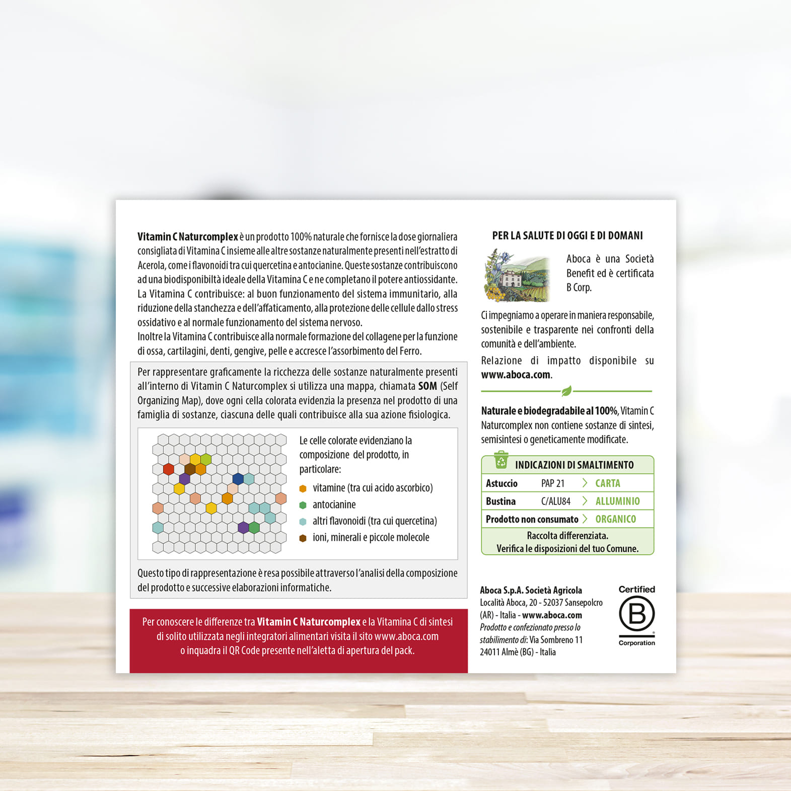 VITAMIN C NATURCOMPLEX 20 BUSTINE