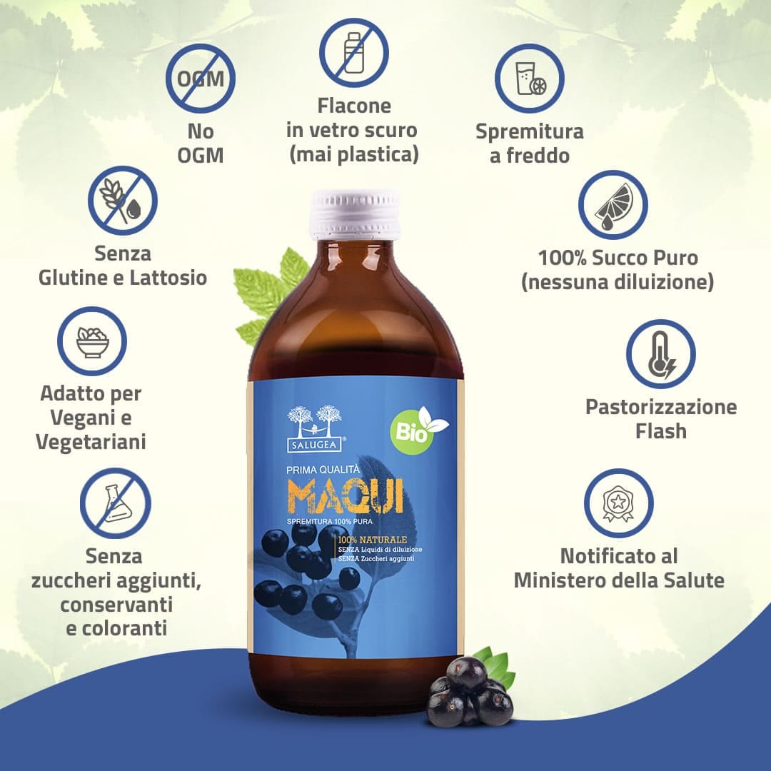 SALUGEA SUCCO MAQUI BIO 500 ML