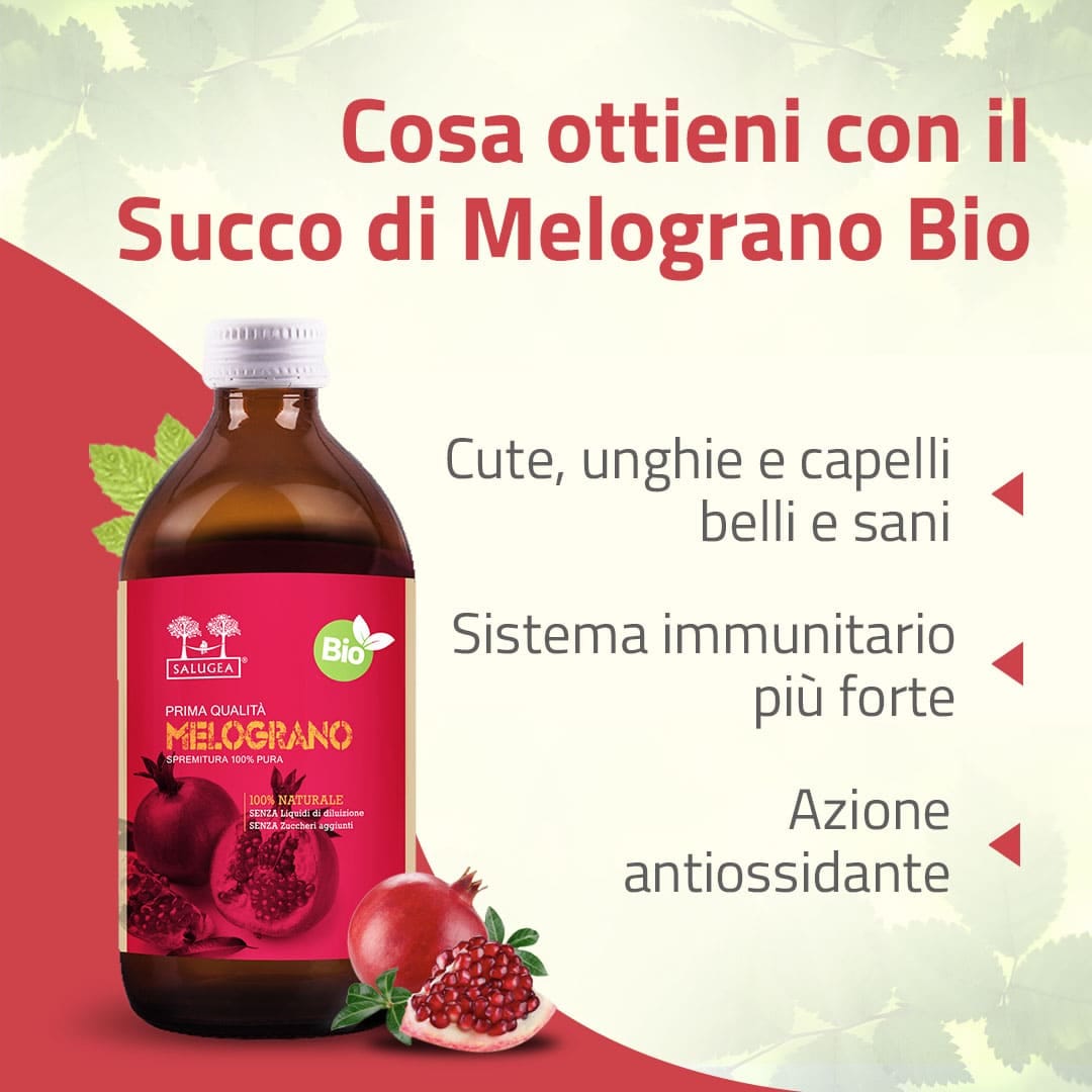 SALUGEA SUCCO MELOGRANO BIO 500 ML