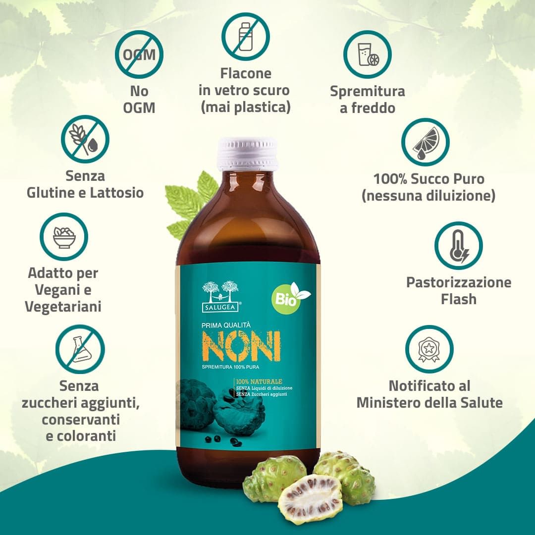 SALUGEA SUCCO NONI BIO 500 ML