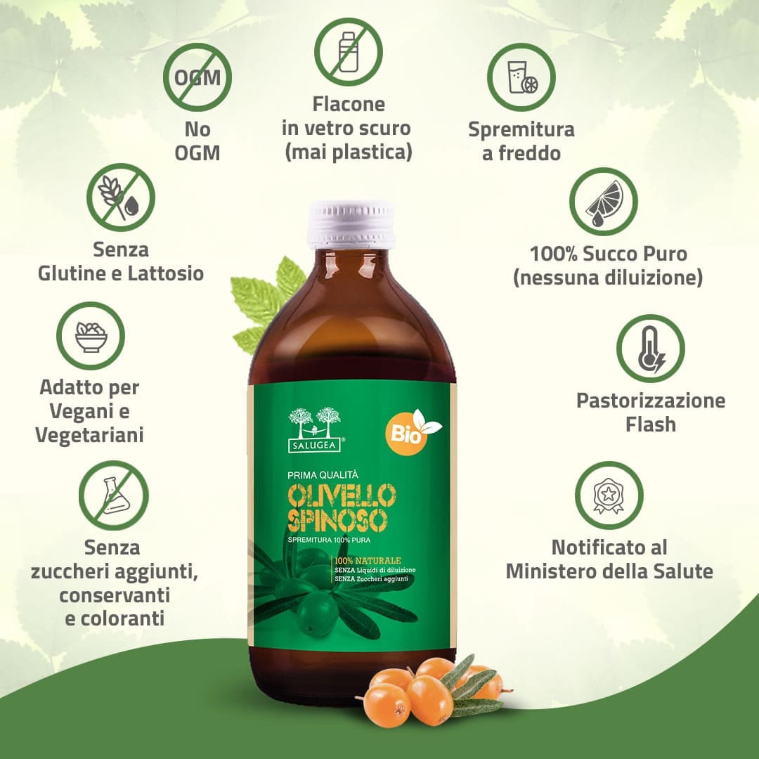 SALUGEA SUCCO OLIVELLO BIO 500 ML