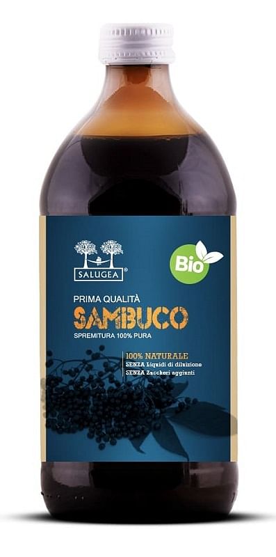 Salugea Succo Sambuco Bio 500 Ml