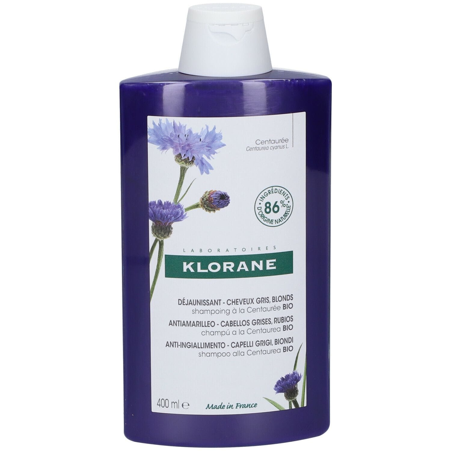 KLORANE SHAMPOO CENTAUREA 400 ML