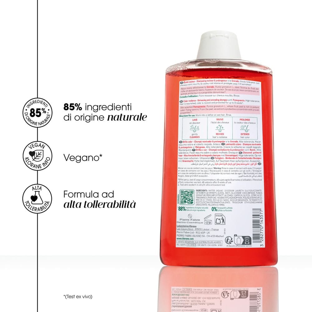KLORANE SHAMPOO MELOGRANO 400 ML