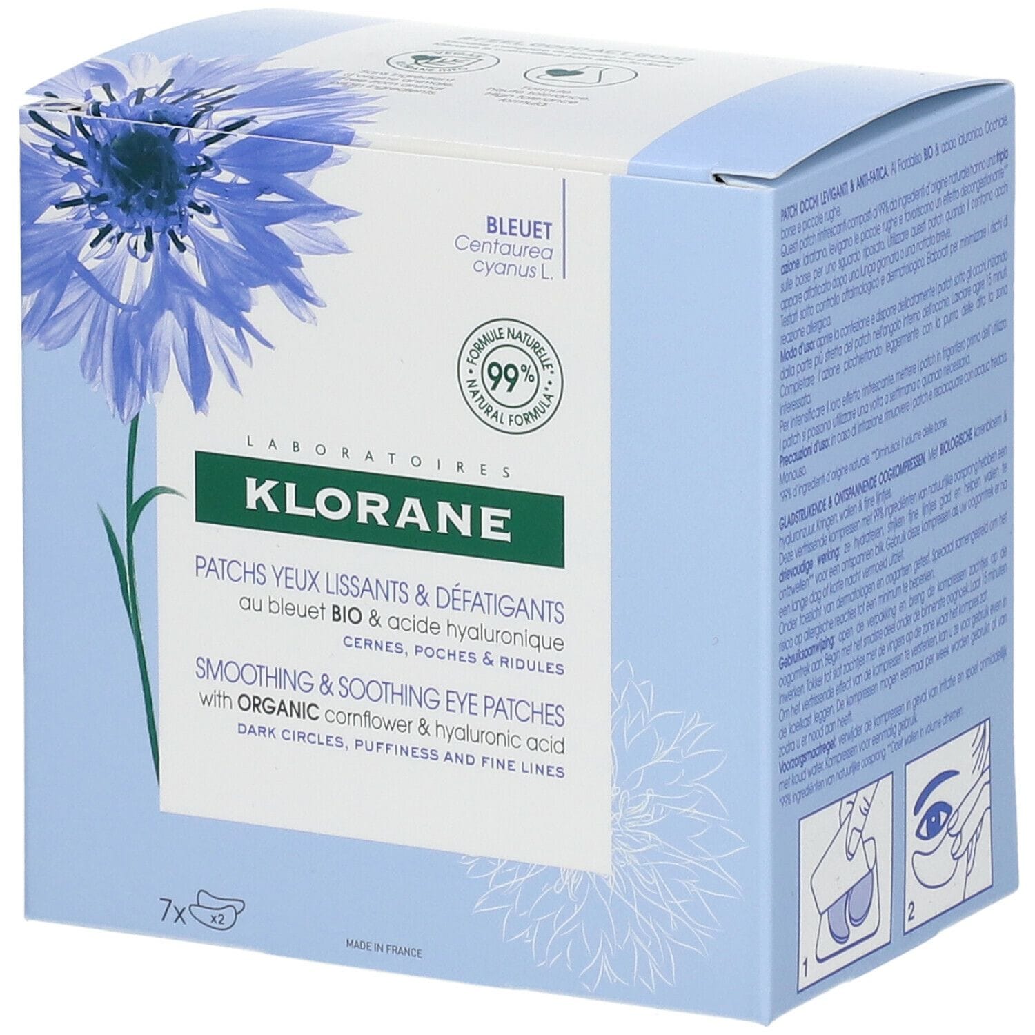 KLORANE PATCH OCCHI DEFATICANTE
