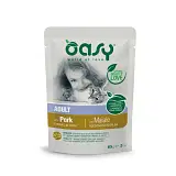 OASY WET CAT BOCCONCINI ADULT PORK 85 G