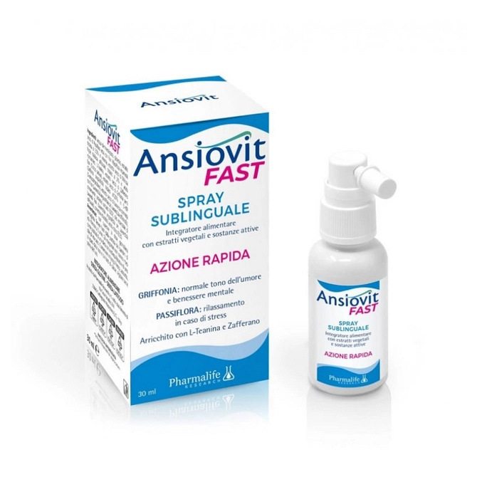 Ansiovit Fast Spray Sublinguale 30 Ml