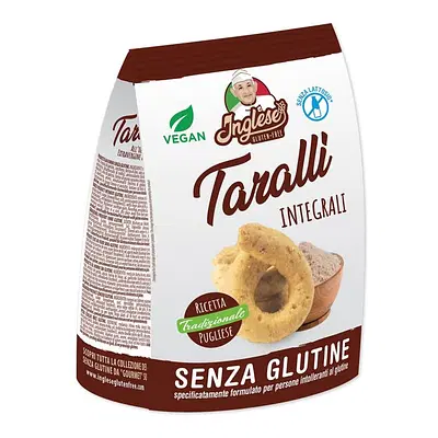 INGLESE TARALLI INTEGRALI 180 G INGLESE TARALLI INTEGRALI 180 G
