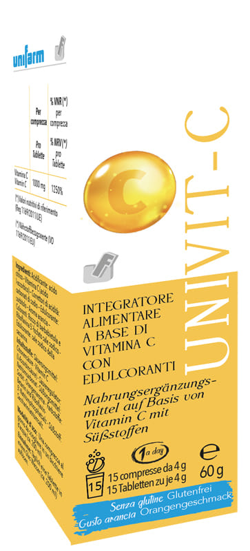 UNIVITC 15 COMPRESSE EFFERVESCENTI