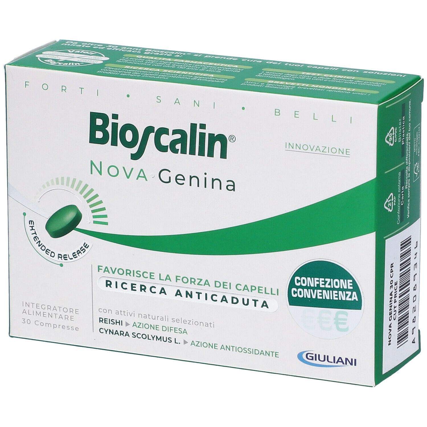 Bioscalin Nova Genina 30 Compresse Cut Price