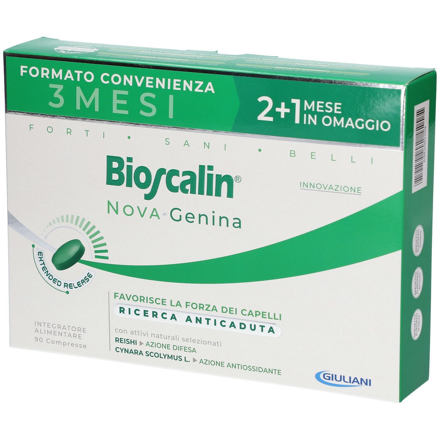 Bioscalin Nova Genina 90 Compresse 2+1 Omaggio