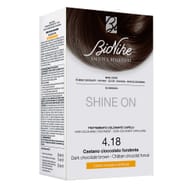 SHINE ON CASTANO CIOCCOLATO FONDENTE 4,18 FLACONE 75 ML + TUBO 50 ML