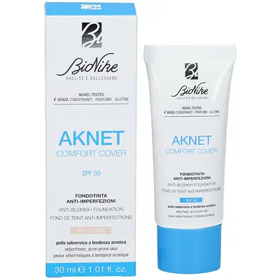 AKNET COMFORT COVER FONDOTINTA 101 30 ML AKNET COMFORT COVER FONDOTINTA 101 30 ML
