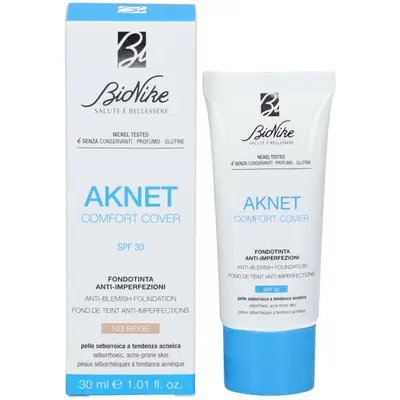 AKNET COMFORT COVER FONDOTINTA 103 30 ML AKNET COMFORT COVER FONDOTINTA 103 30 ML