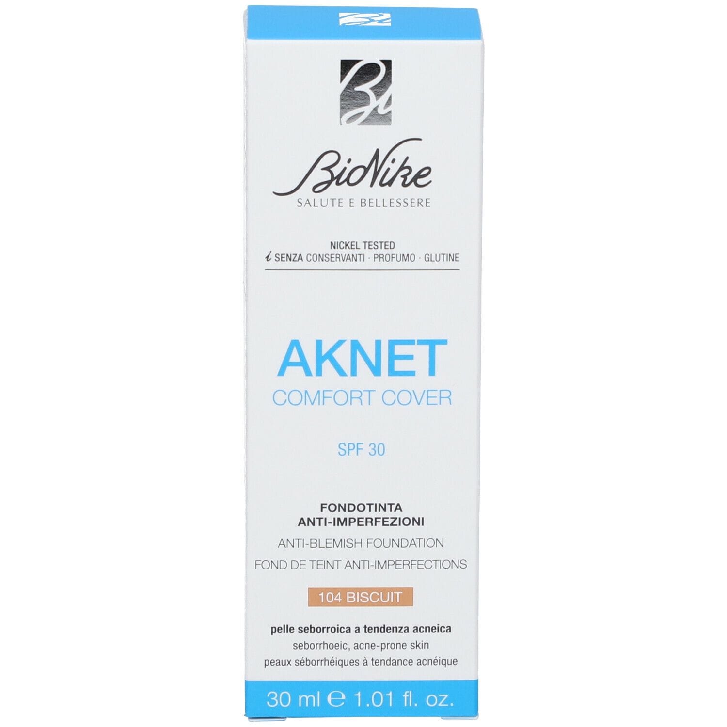 AKNET COMFORT COVER FONDOTINTA 104 30 ML
