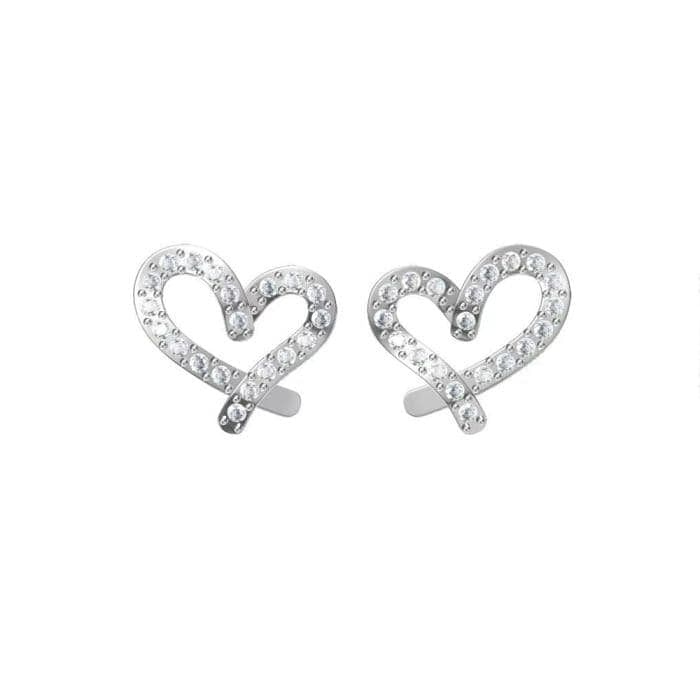 Bjt225 Orecchini Funny Heart Stainless Steel