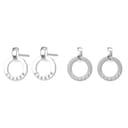 BJT226 ORECCHINI MONTECARLO ROU STAINLESS STEEL