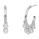 BJT234 ORECCHINI BARCELLONA STAINLESS STEEL