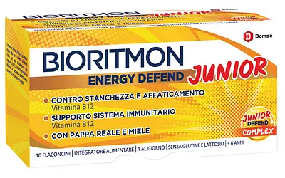 BIORITMON ENERGY DEFEND JUNIOR 10 FLACONCINI 10 ML BIORITMON ENERGY DEFEND JUNIOR 10 FLACONCINI 10 ML